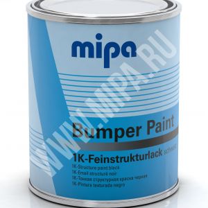 Краска Bumper paint 1л (структурная краска черная)