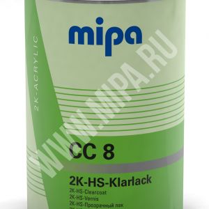 Лак премиум класса 2K HS Klarlack СС8 1л